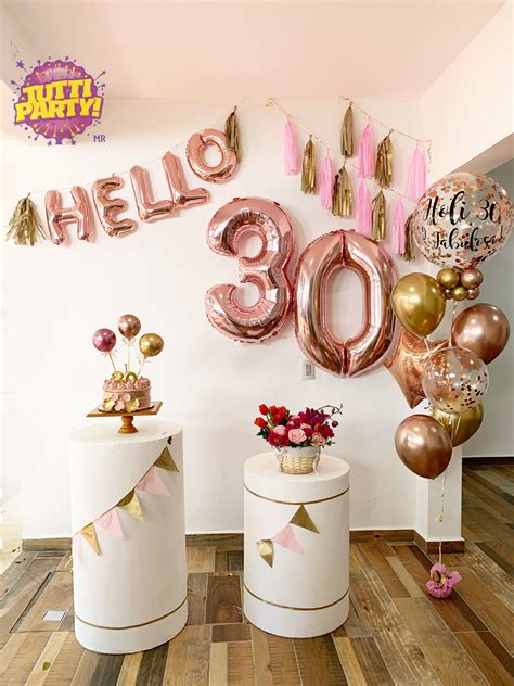 fiesta de 30 años mujer sencilla|Las 27 ideas más geniales para el 30 cumpleaños para.